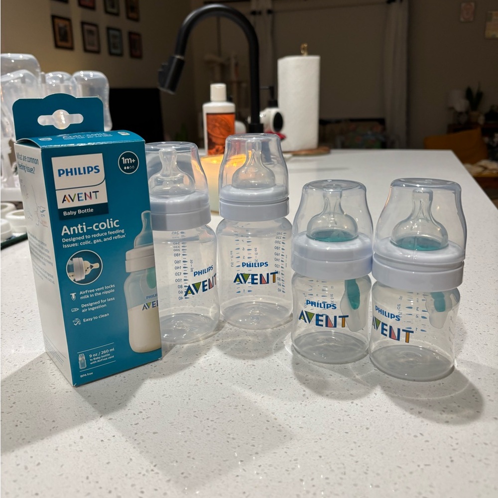 Philips Avent Clear Baby Bottles Set